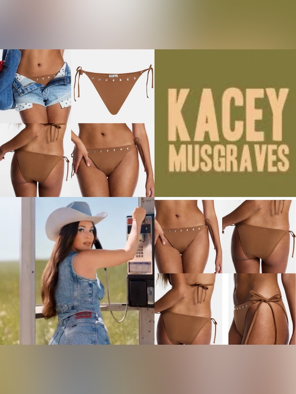 Kacey Musgraves Limited Edition bikini bottoms